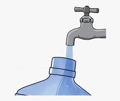 Transparent Water Tap Clipart - Fill It With Water Clipart, HD Png Download  - kindpng