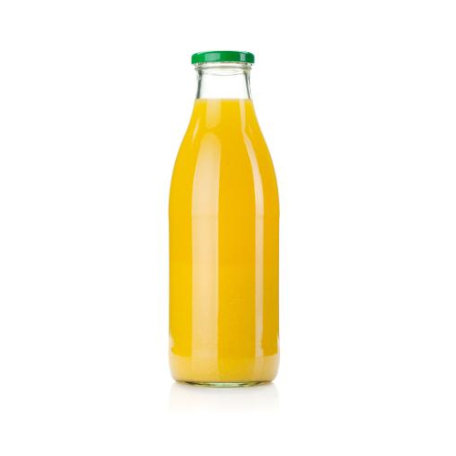 1000ml Orange Juice/ Milk Glass Bottle, Packaging Type: Carton, Rs 18  /piece | ID: 19932989888