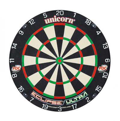 Unicorn Eclipse Ultra Bristle Dartboard with Unilock